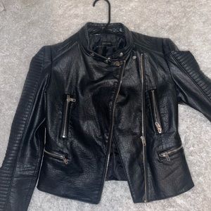 Zara Leather Jacket! Size Small